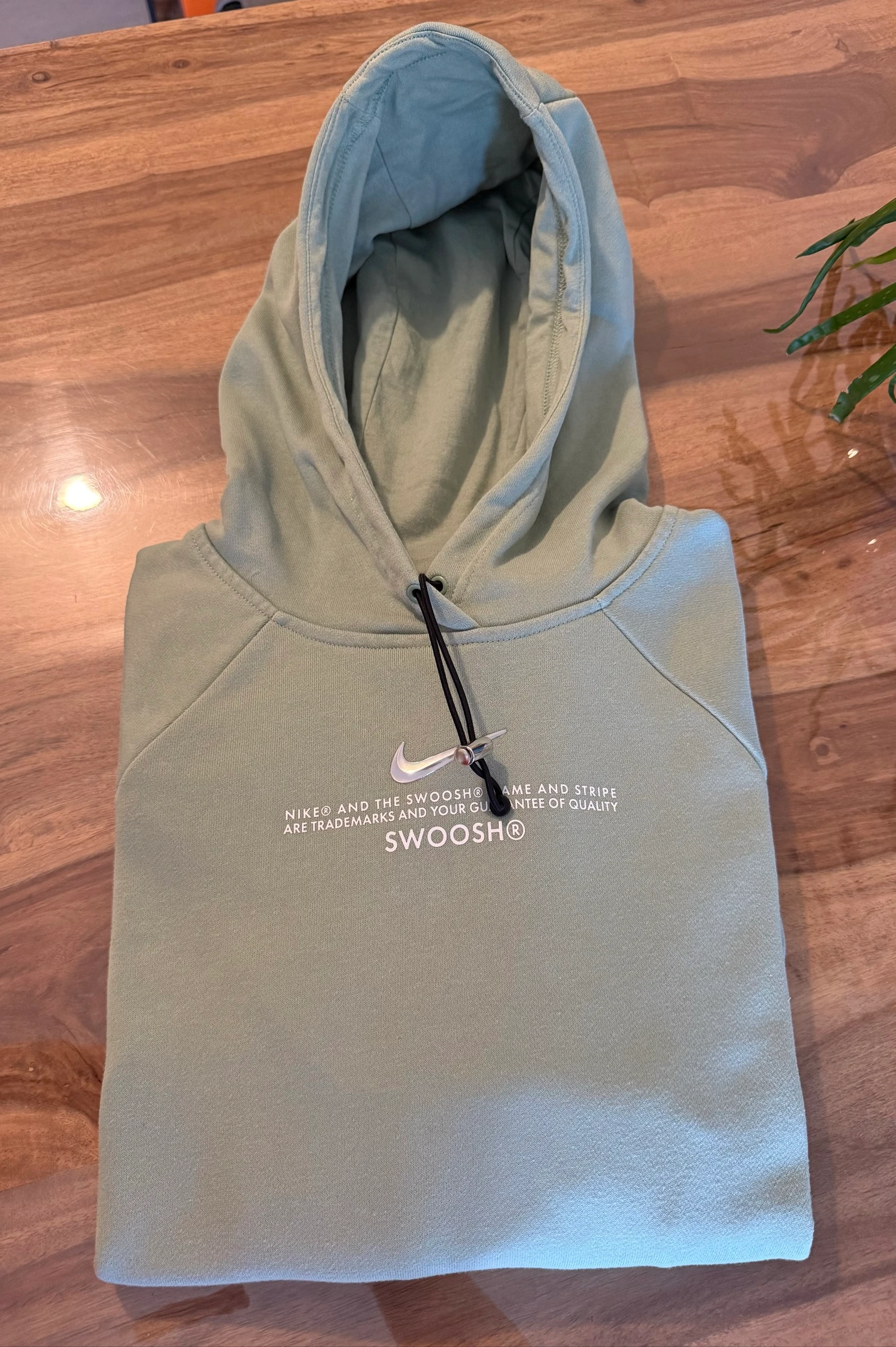 Moletom com capuz feminino Nike S verde sálvia – Muito bom estado – photo 3